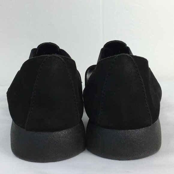 Judith "Rosemary" Black Slip-On Open Toe Flats Size 7.5 EXCELLENT Condition - Picture 6 of 10
